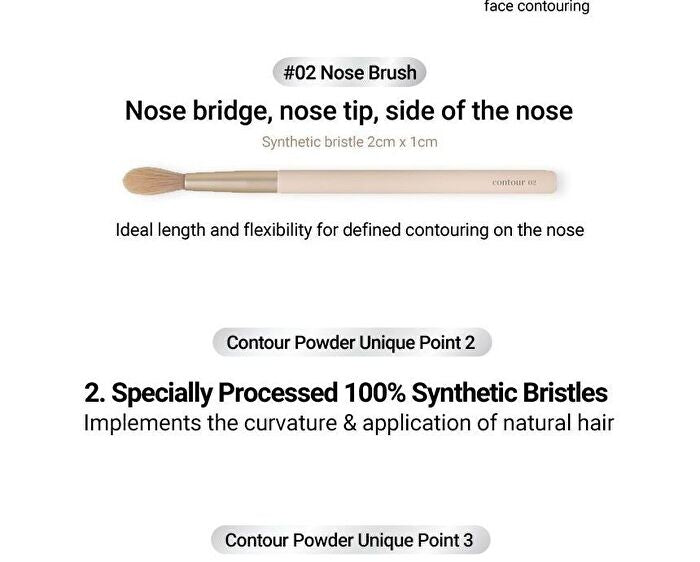 Etude House Contour Powder Brush - 02 Nose 1pc