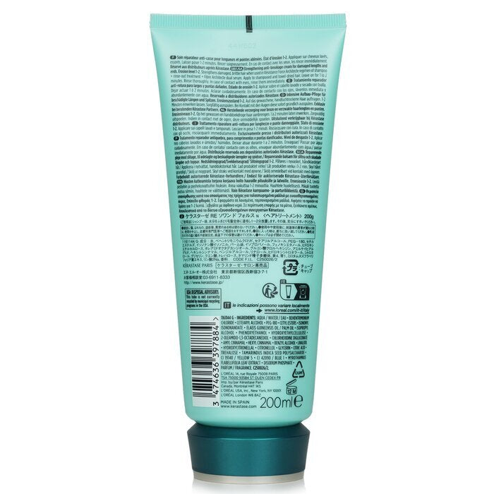 Kerastase Resistance Ciment Anti-Usure Crème Renforçante Anti-Casse - À Rincer (Pour longueurs et pointes abîmées) 200ml/6.8oz