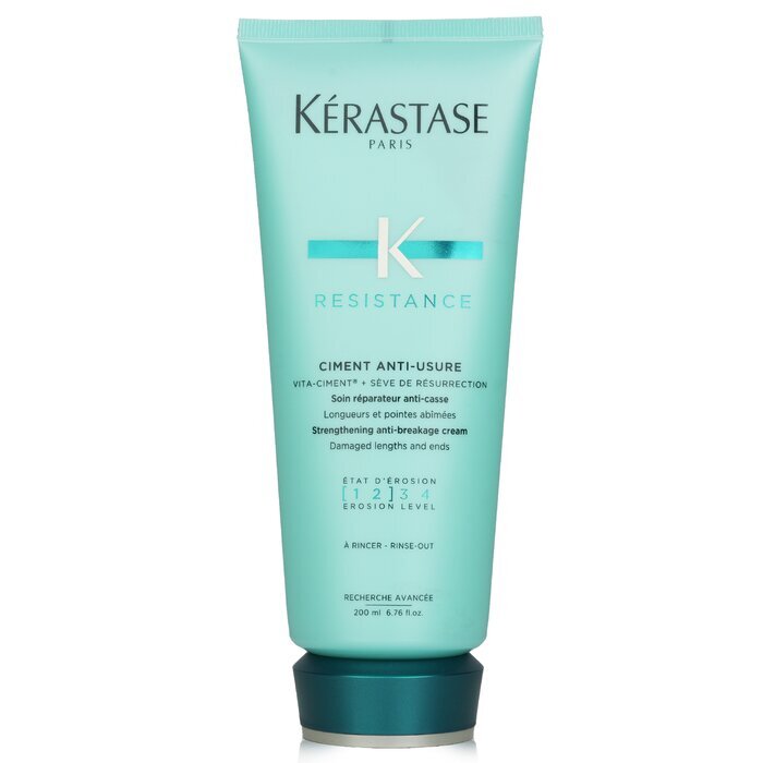 Kerastase Resistance Ciment Anti-Usure Crème Renforçante Anti-Casse - À Rincer (Pour longueurs et pointes abîmées) 200ml/6.8oz