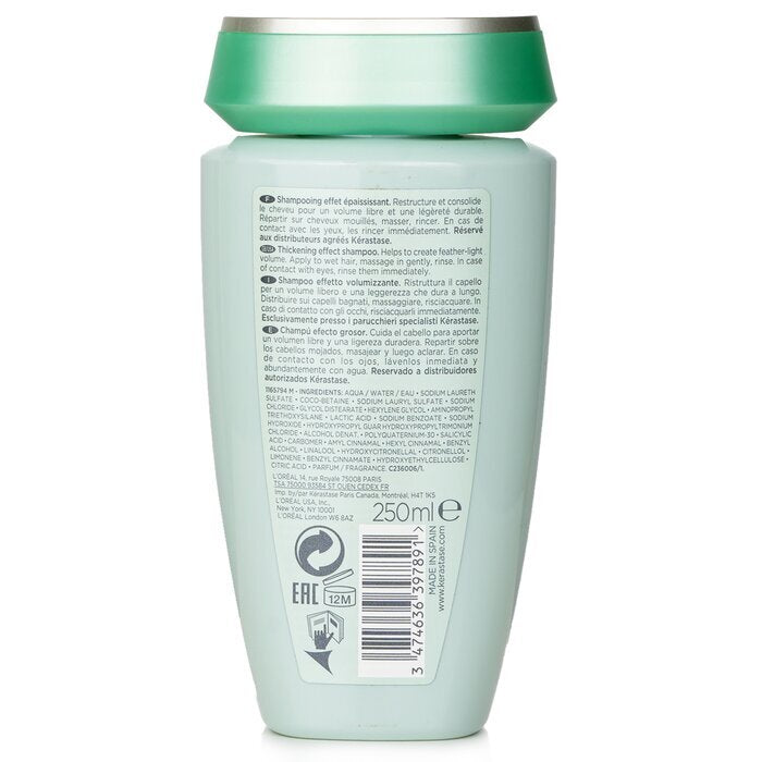 Kerastase Resistance Bain Volumifique Shampooing Effet Épaississant (Pour Cheveux Fins) 250ml/8.5oz