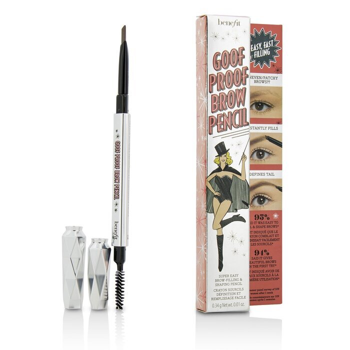 Benefit Goof Proof Brow Pencil - # 3 (Moyen) 0.34g/0.01oz