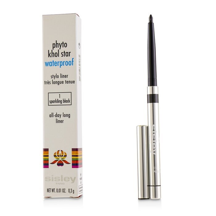 Sisley Phyto Khol Star Waterproof - # 1 Noir Étincelant 0.3g/0.01oz