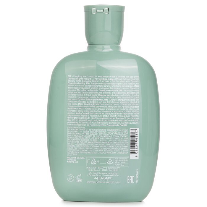 AlfaParf Semi Di Lino Scalp Renew Energizing Low Shampoo (Thinning Hair) 250ml