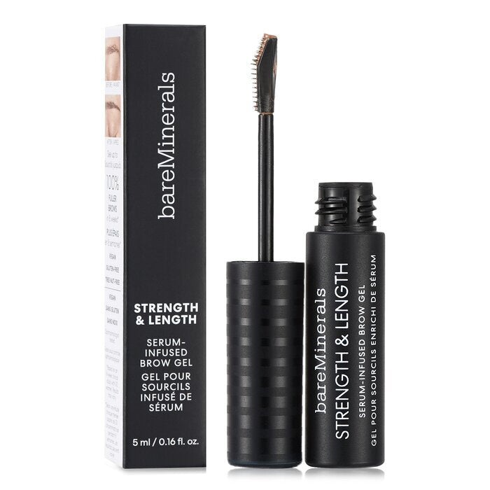 BareMinerals Gel Sourcils Infusé au Sérum Renforçant et Allongeant - # Châtaigne 5ml/0.16oz