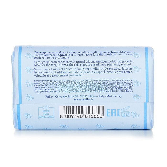 Perlier Blue Iris Bar Soap 125g