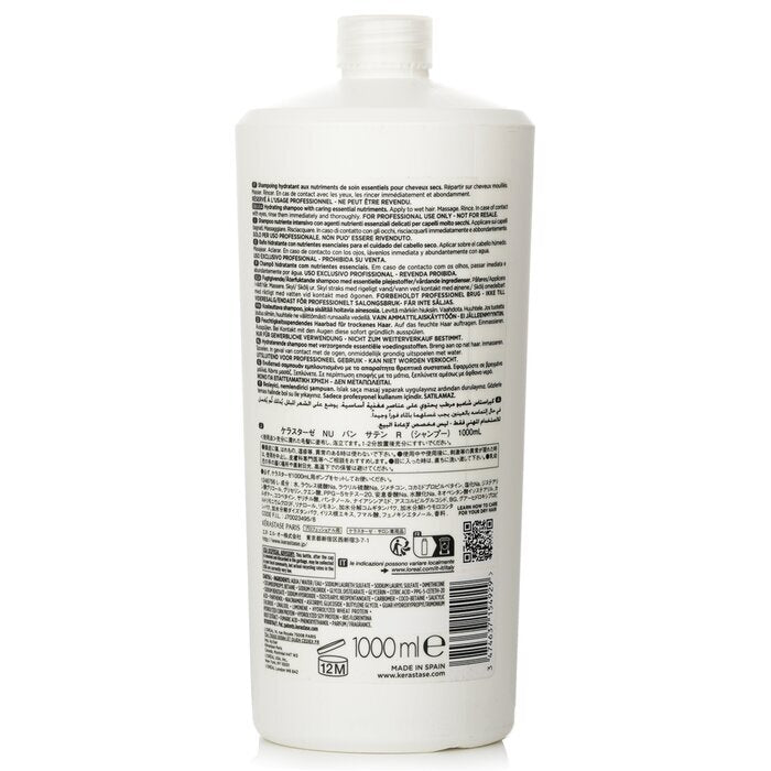 Kerastase Nutritive Bain Satin Hydrating Shampoo With Essential Nutriments (Dry Hair) 1000ml