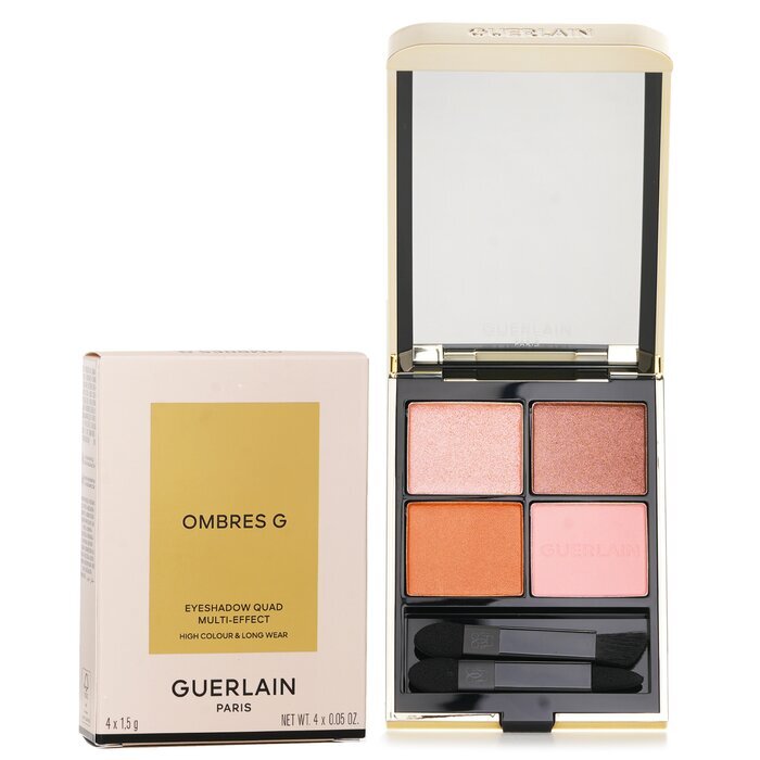 Guerlain Ombres G 4 Colours Eyeshadow Palette - 129 Honey Amber 4 x 1.5g