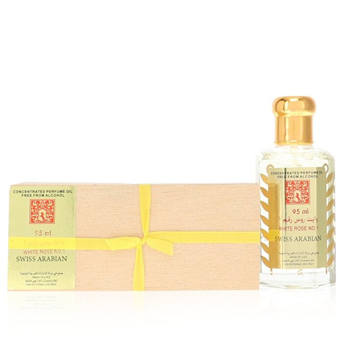 Swiss Arabian White Rose No 1 Concentrated Perfume Oil Free From Alcohol (Unisex) 95ml/3.21oz