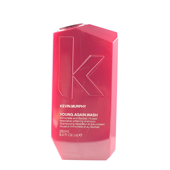 Kevin Murphy Young.Again.Wash (Shampooing adoucissant réparateur infusé à l'Immortelle et au Baobab - Pour cheveux secs et cassants) 250ml/8.4oz
