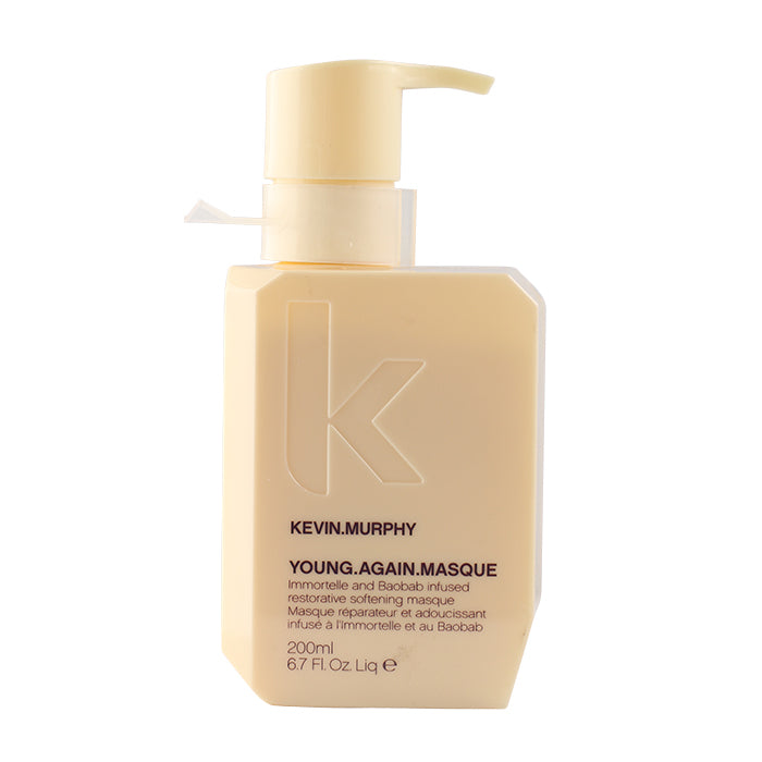 Kevin Murphy Young.Again.Masque (Masque adoucissant restaurateur infusé à l'Immortelle et au Baobab - Pour cheveux secs, abîmés ou cassants) 200ml/6.7oz