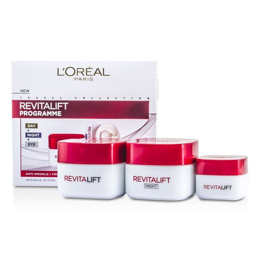 L'oreal Advanced Revitalift Program Eye Cream 15ml/day Cream 50ml/night Cream 50ml 115ml