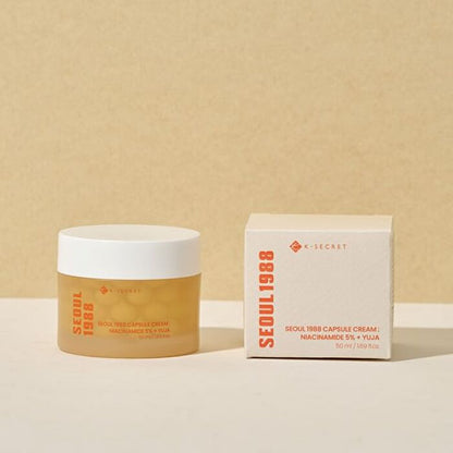 SEOUL 1988 Capsule Cream : Niacinamide 5% + Yuja - 50ml