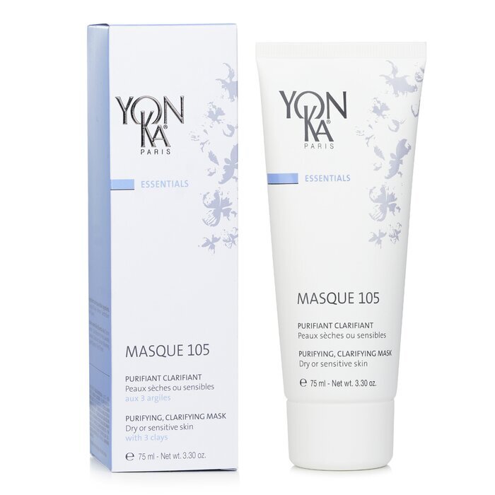 Yonka Essentials Masque 105 - Purifying Clarifying Mask (Dry Or Sensitive Skin) 75ml