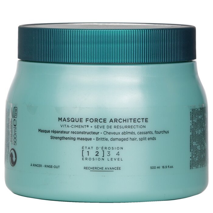 Kerastase Resistance Force Architecte Masque Reconstructeur (Pour cheveux cassants, très abîmés, pointes fourchues) 500ml/16.9oz