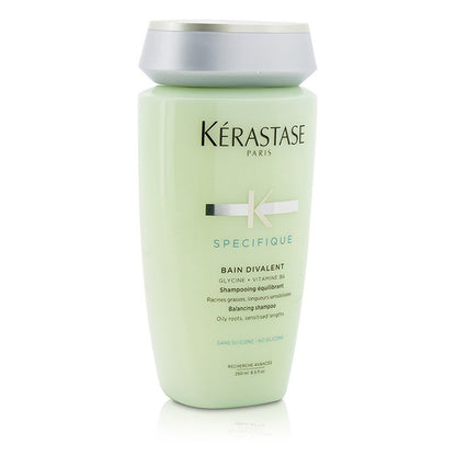 Kerastase Specifique Bain Divalent Shampooing Équilibrant (Racines Grasses, Longueurs Sensibilisées) 250ml/8.5oz