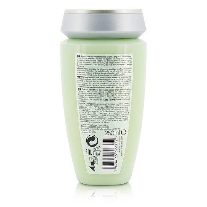 Kerastase Specifique Bain Divalent Shampooing Équilibrant (Racines Grasses, Longueurs Sensibilisées) 250ml/8.5oz