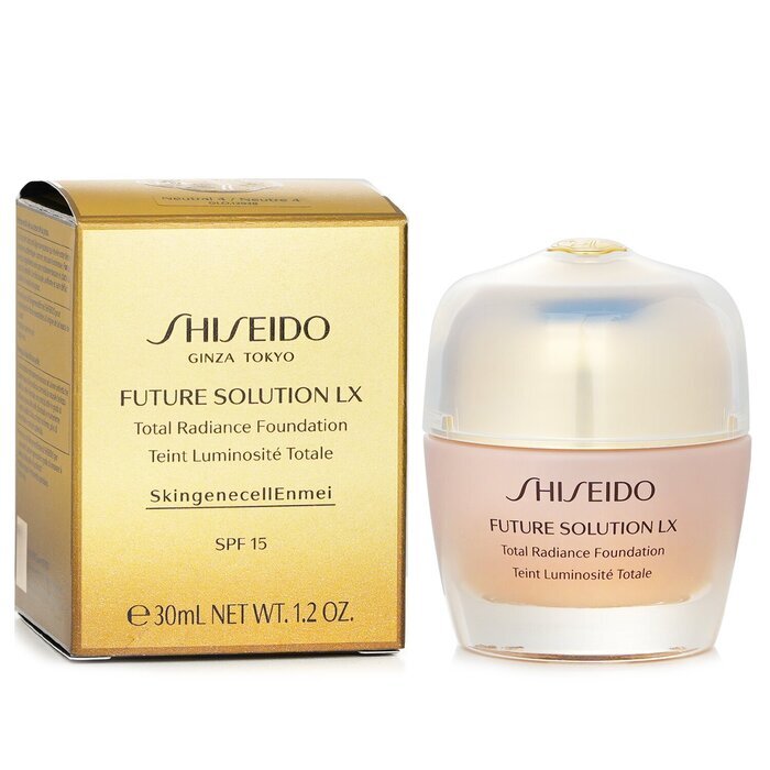 Shiseido Future Solution LX Total Radiance Foundation SPF15 -  Neutral 4 30ml
