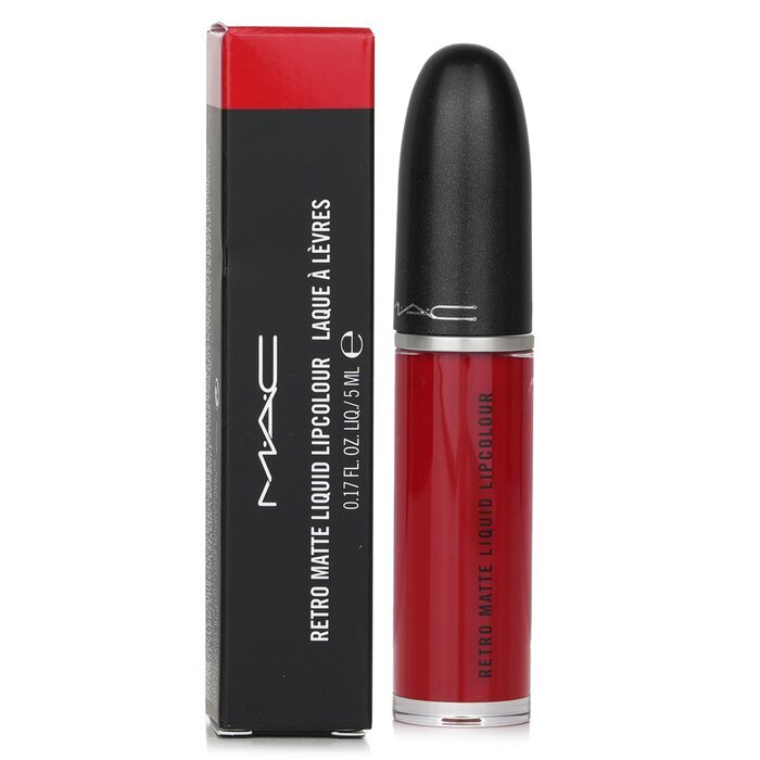 MAC Retro Matte Liquid Lipcolour -  105 Feels So Grand (Deep True Red) (Matte) 5ml