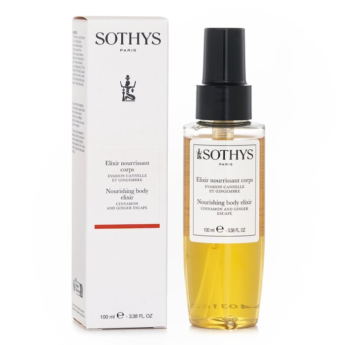 Sothys Nourishing Body Elixir - Cinnamon & Ginger Escape 100ml