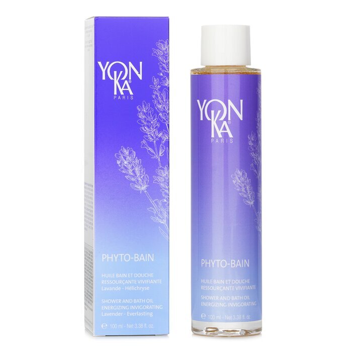 Yonka Phyto-Bain Energizing, Invigorating Shower & Bath Oil - Lavender 100ml