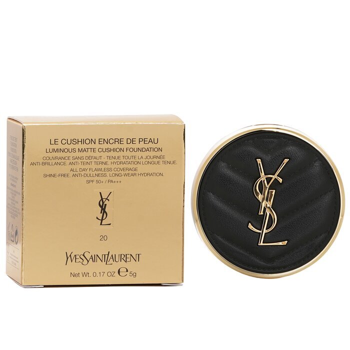 Yves Saint Laurent Le Cushion Encre De Peau Luminous Matte Cushion Foundation SPF50 -  20 (Mini Size) 5g