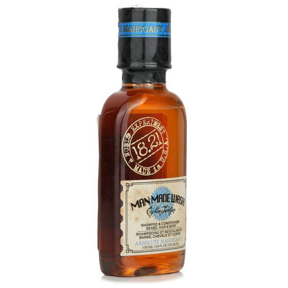 18.21 Man Made Man Made Wash Shampoo, Conditioner & Body Wash -  Absolute Mahogany 100ml
