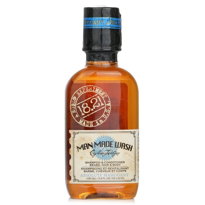 18.21 Man Made Man Made Wash Shampoo, Conditioner & Body Wash -  Absolute Mahogany 100ml