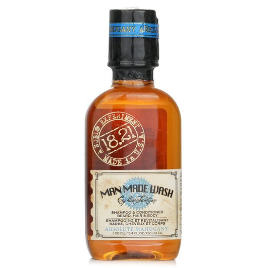 18.21 Man Made Man Made Wash Shampoo, Conditioner & Body Wash -  Absolute Mahogany 100ml