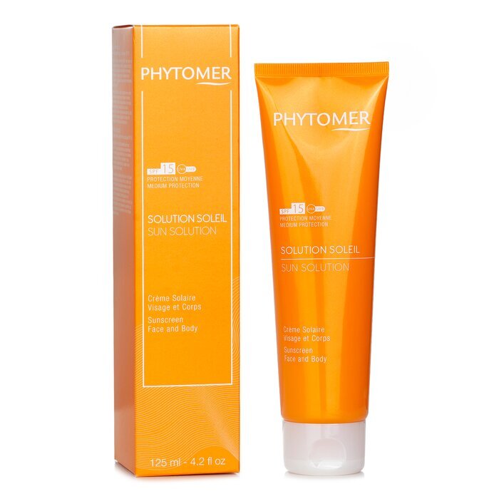 Phytomer Sun Solution Sunscreen SPF 15 (For Face and Body) 125ml