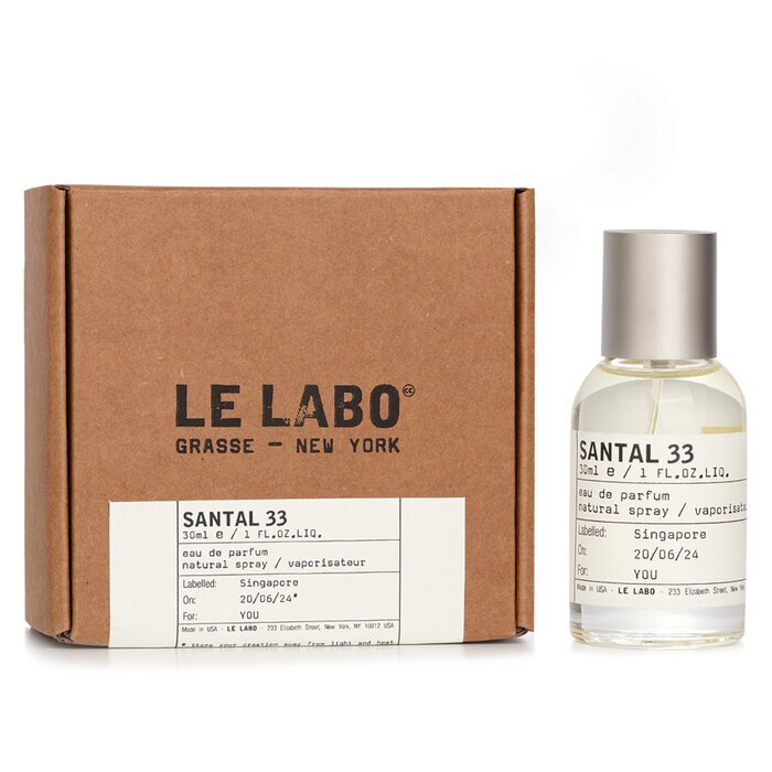 Le Labo Santal 33 Eau De Parfum Spray 30ml