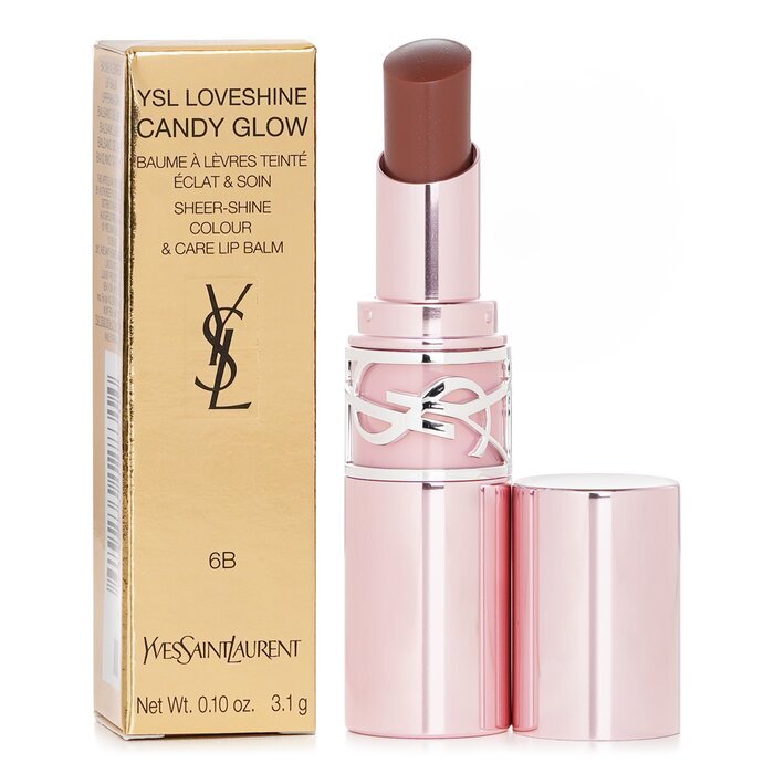 Yves Saint Laurent YSL LoveShine Candy Glow Lip Balm -  6B Brown Nude 3.1g