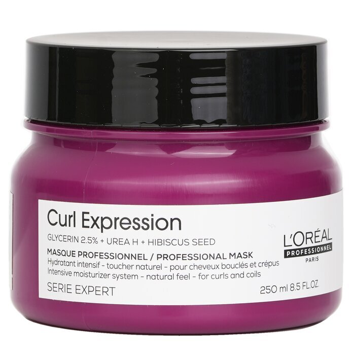 L'Oreal Serie Expert Curl Expression Glycerin 2.5% + Urea H + Hibiscus Seed Professional Mask 250ml