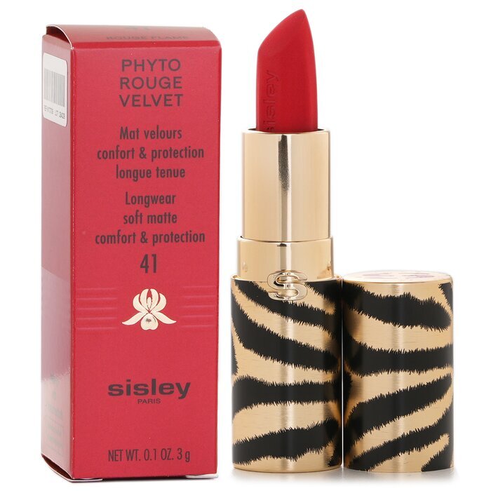 Sisley Phyto Rouge Velvet Lip Balm -  41 Rouge Flame 3g