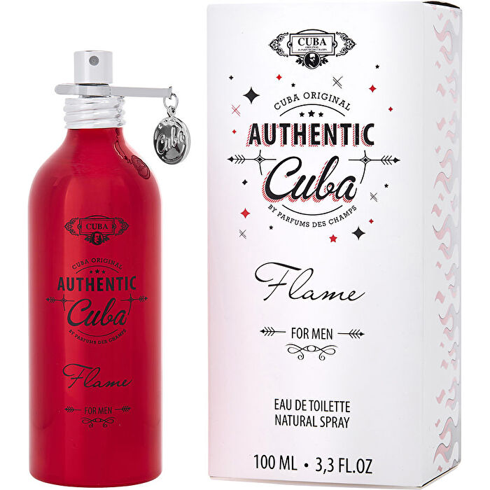 Fragluxe Cuba Authentic Flame Eau De Toilette Spray 100ml/3.3oz
