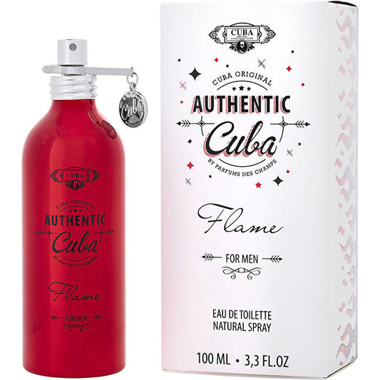 Fragluxe Cuba Authentic Flame Eau De Toilette Spray 100ml/3.3oz