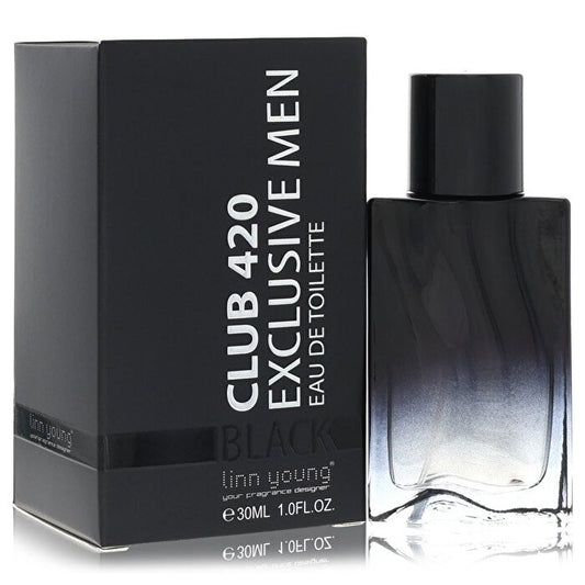 Linn Young Linn Young Club 420 Exclusive Black Men Eau De Toilette Spray 30ml/1oz
