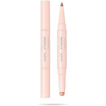 Pupa Vamp! Creamy Duo Lip Pencil #001 Fair Nude 1g