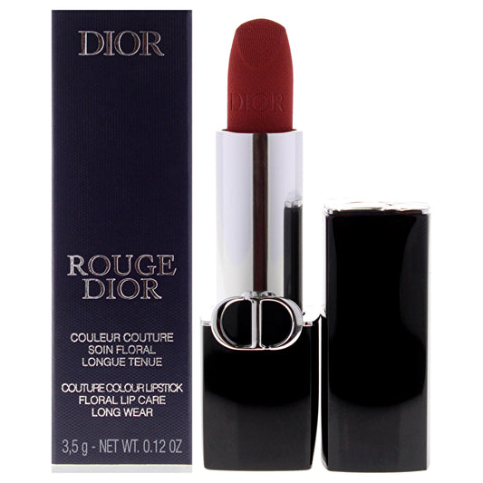 Rouge Dior Couture Velvet Lipstick - 772 Classic Rosewood For Women 0.12oz