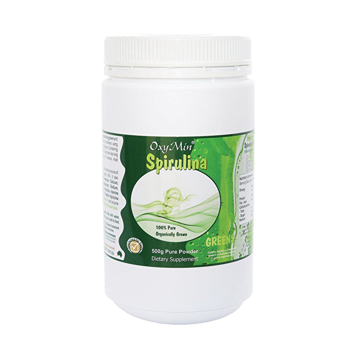 Oxymin Organic Spirulina 500g Powder