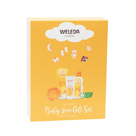 Weleda Baby Calendula Baby Love Gift Setx 3 Pack